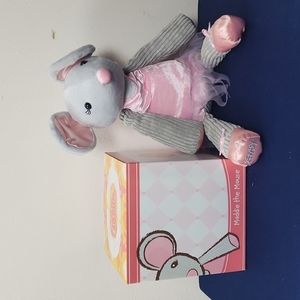 NIB,Scentsy Buddy Authentic Kids. Maddie the Mouse, the Ballerina.